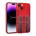 For iPhone 14 Parkour Series Fabric Cooling Phone Case(Red)