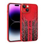 For iPhone 12 Pro Max Parkour Series Fabric Cooling Phone Case(Red)