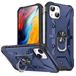 For iPhone 13 Ring Holder Phone Case(Blue)