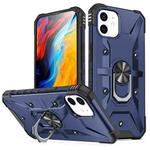 For iPhone 12 Ring Holder Phone Case(Blue)