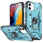 For iPhone 11 Ring Holder Phone Case(Light Blue)