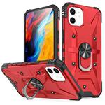 For iPhone 11 Ring Holder Phone Case(Red)