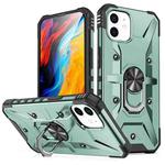 For iPhone 11 Ring Holder Phone Case(Midnight Green)