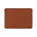 For MacBook Air 13.6 inch 2022 WiWU Skin Pro Platinum Ultra Slim Leather Laptop Bag(Brown)