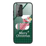 For Honor Play 4T Pro Christmas Glass Phone Case(Christmas Socks)