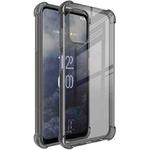 For Nokia G60 5G imak Shockproof Airbag TPU Phone Case(Transparent Black)