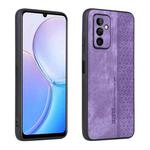 For Huawei Maimang 11 AZNS 3D Embossed Skin Feel Phone Case(Purple)