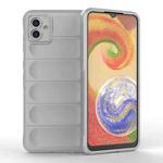 For Samsung Galaxy A04 4G Magic Shield TPU + Flannel Phone Case(Grey)