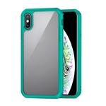 For iPhone X / XS iPAKY Star King Series TPU + PC Protective Case(Green)