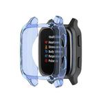 For Garmin Venu Sq 2 Half-cover TPU Watch Case(Transparent Blue)