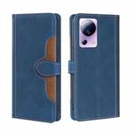 For Xiaomi Civi 2 5G Skin Feel Magnetic Buckle Leather Phone Case(Blue)