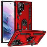 For Samsung Galaxy S23 Ultra 5G Shockproof TPU + PC Phone Case(Red)
