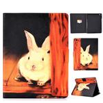 For iPad 2 / 3 / 4 Electric Horizontal TPU Painted Flat Feather Case with Sleep Function & Pen Cover & Card Slot & Holder(Bugs Bunny)