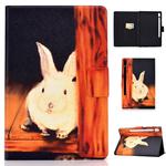 For Galaxy Tab S6 T860 Electric Horizontal TPU Painted Flat Feather Case with Sleep Function & Pen Cover & Card Slot & Holder(Bugs Bunny)