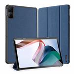 For Xiaomi Redmi Pad 10.61 DUX DUCIS Domo Series Magnetic Flip Leather Tablet Case(Blue)