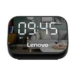 Lenovo TS13 Wireless Portable Subwoofer Stereo Bluetooth Speaker Smart Alarm Clock(Black)
