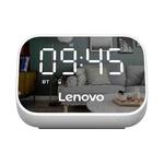 Lenovo TS13 Wireless Portable Subwoofer Stereo Bluetooth Speaker Smart Alarm Clock(White)