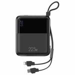 USAMS US-CD186 PB69 10000mAh Digital Display Fast Charge Power Bank with Cable & Lanyard