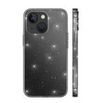 For iPhone 14 wlons All-Inclusive Glitter Phone Case(Transparent Black)