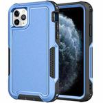 For iPhone 11 Pro 3 in 1 PC + TPU Shockproof Phone Case(Blue)