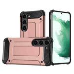 For Samsung Galaxy S23+ 5G Magic Armor TPU Hard PC Phone Case(Rose Gold)