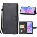 For OPPO A58 5G Leather Phone Case(Black)