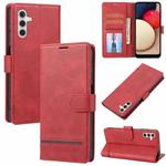 For Samsung Galaxy A14 5G Classic Wallet Flip Leather Phone Case(Red)