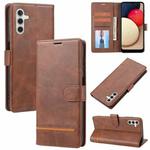 For Samsung Galaxy A14 5G Classic Wallet Flip Leather Phone Case(Brown)