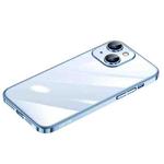 For iPhone 14 Plus SULADA Hard PC Shockproof Phone Case(Sierra Blue)