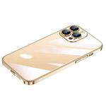 For iPhone 14 Pro SULADA Hard PC Shockproof Phone Case(Gold)