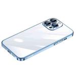 For iPhone 14 Pro Max SULADA Hard PC Shockproof Phone Case(Sierra Blue)