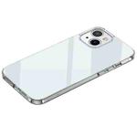 For iPhone 14 Plus SULADA Frosted Series Shockproof Transparent TPU Phone Case(White)