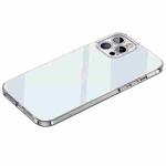 For iPhone 14 Pro Max SULADA Frosted Series Shockproof Transparent TPU Phone Case(White)