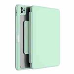 For iPad 10th Gen 10.9 2022 Mutural Jianshang Series Tablet Leather Smart Case(Mint Green)