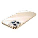 For iPhone 14 Pro Max SULADA The Glad Eye Series Plating TPU Shockproof Protective Case(Gold)