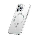 For iPhone 14 Pro SULADA Plating TPU Shockproof Phone Soft Case(Silver)