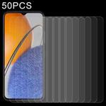 For Huawei nova Y61 / Enjoy 50z 50pcs 0.26mm 9H 2.5D Tempered Glass Film