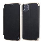 For iPhone 11 Pro CMai2 Linglong Series PC+PU Horizontal Flip Leather Case with Holder & Card Slot(Black)
