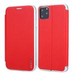 For iPhone 11 Pro Max CMai2 Linglong Series PC+PU Horizontal Flip Leather Case with Holder & Card Slot(Red)