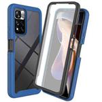 For Xiaomi Redmi Note 11 Pro+ 5G Global Starry Sky Full Body Hybrid Shockproof Phone Case(Royal Blue)