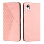 For Samsung Galaxy A23e Diamond Splicing Skin Feel Magnetic Leather Phone Case(Rose Gold)