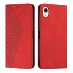 For Samsung Galaxy A23e Diamond Splicing Skin Feel Magnetic Leather Phone Case(Red)