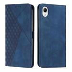 For Samsung Galaxy A23e Diamond Splicing Skin Feel Magnetic Leather Phone Case(Blue)