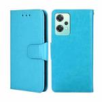 For OPPO K10x 5G Crystal Texture Leather Phone Case(Sky Blue)