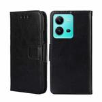 For vivo V25 5G/V25e 5G/X80 Lite Crystal Texture Leather Phone Case(Black)