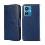For vivo Y55 4G Crystal Texture Leather Phone Case(Royal Blue)