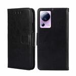 For Xiaomi Civi 2 5G Crystal Texture Leather Phone Case(Black)