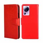 For Xiaomi Civi 2 5G Crystal Texture Leather Phone Case(Red)