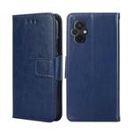 For Xiaomi Poco M5 4G Crystal Texture Leather Phone Case(Royal Blue)