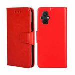 For Xiaomi Poco M5 4G Crystal Texture Leather Phone Case(Red)